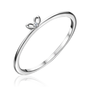 Кольцо из серебра с фианитом 01-4770-04-401-0200