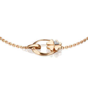 Браслет «Клевер. Незабываемые моменты» из комбинированного золота с бриллиантами 05-0696-00-101-1111