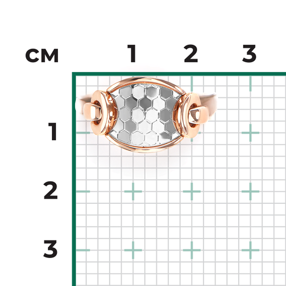 Кольцо из комбинированного золота 01-5764-01-000-1111