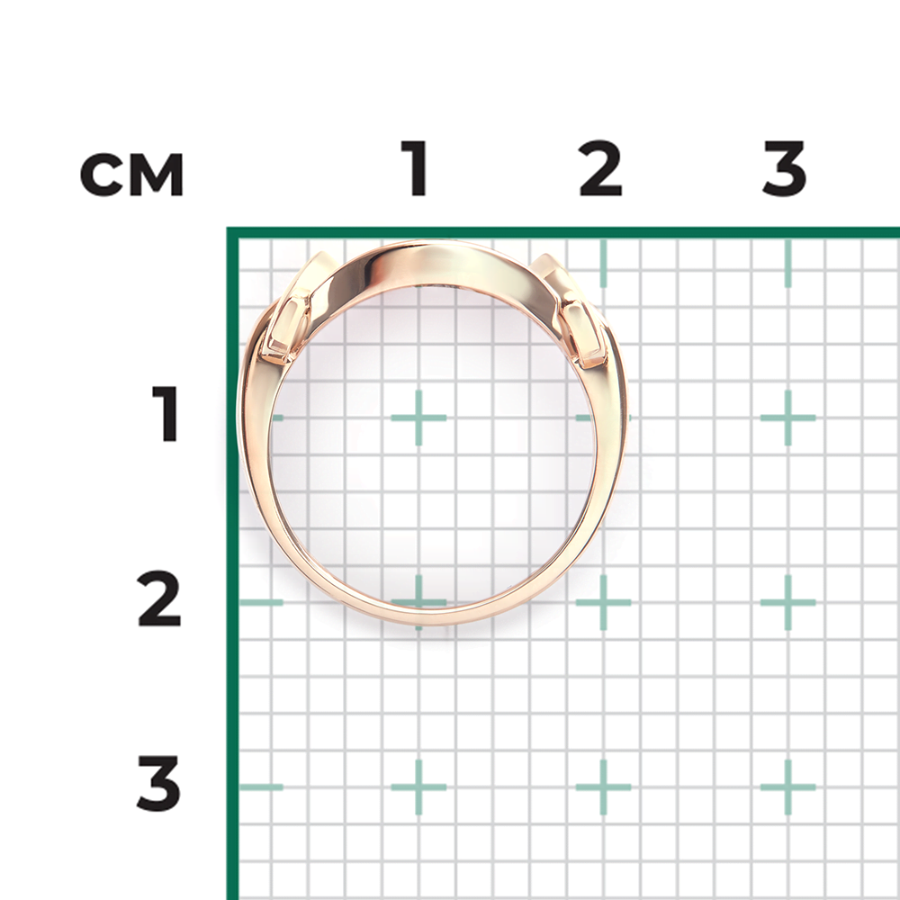 Кольцо из комбинированного золота 01-5764-01-000-1111