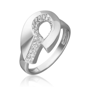 Кольцо из серебра с фианитами 01-5643-00-401-0200