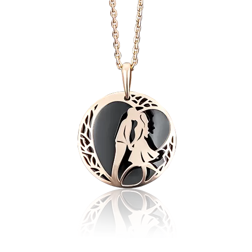 Подвеска «Влюбленные» из красного золота 03-2599-00-000-1110-48