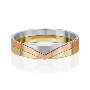 Обручальное кольцо из комбинированного золота 01-5683-00-000-1140