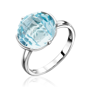 Кольцо из серебра с топазом 01-3509-00-201-0200