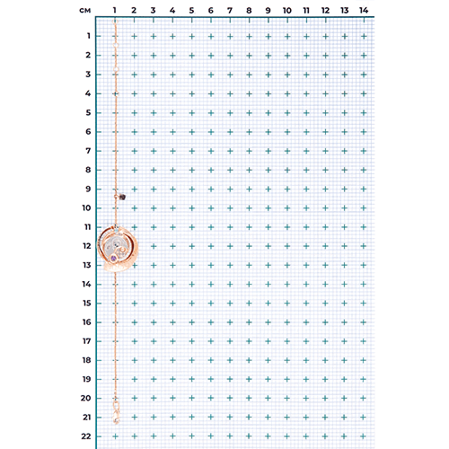 Браслет «Парад планет» из комбинированного золота с миксом камней 05-0675-00-712-1111-76