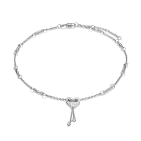 Браслет на ногу «Поцелуй» из серебра 05-0592-01-000-0200-68