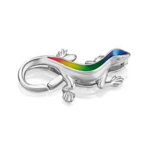 Соул «Ящерица» из серебра с эмалью 14-0010-00-000-0200