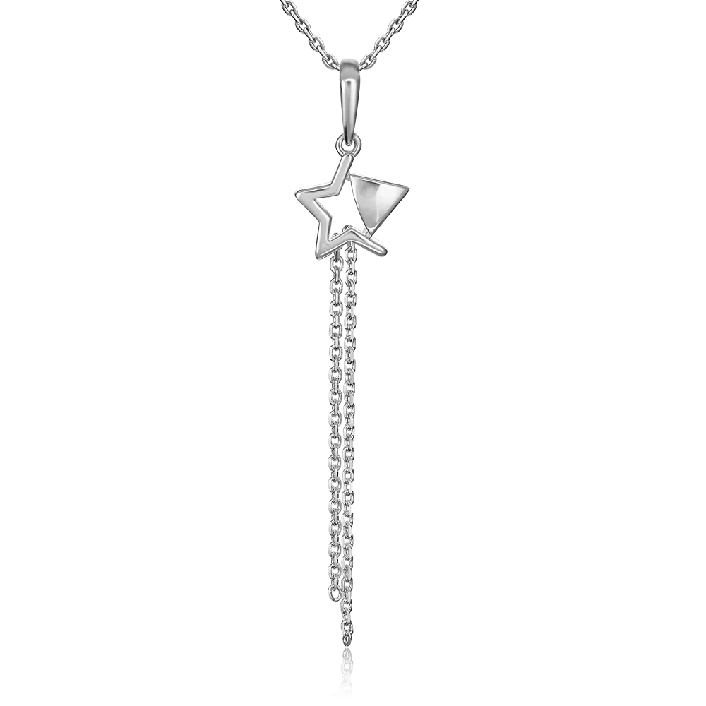 Подвеска «Звезда» из серебра 03-3170-00-000-0200-71