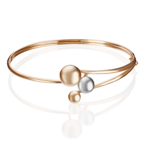 Браслет жесткий из комбинированного золота 05-0585-00-000-1111-42