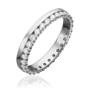 Кольцо из белого золота с бриллиантами 01-1483-00-101-1120-30