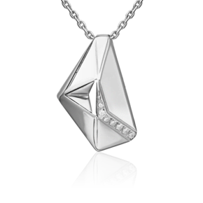 Подвеска из серебра с фианитами 03-3404-00-401-0200