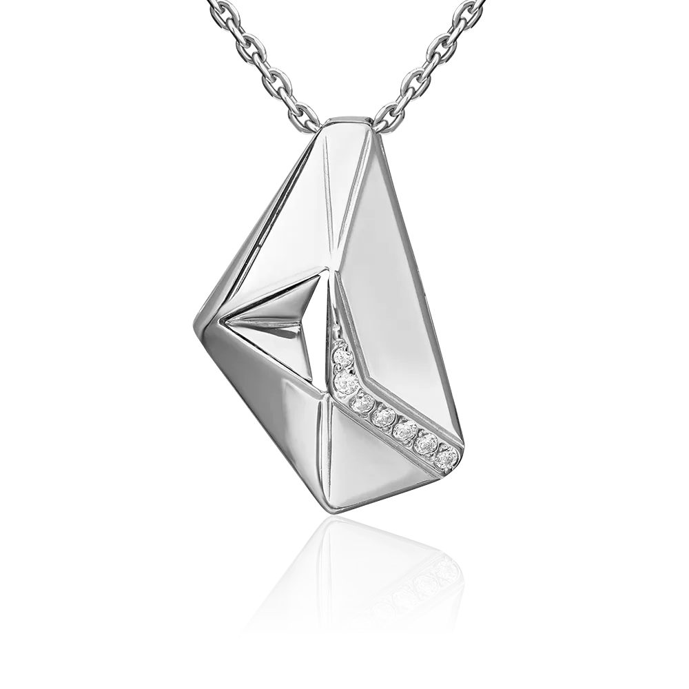 Подвеска из серебра с фианитами 03-3404-00-401-0200