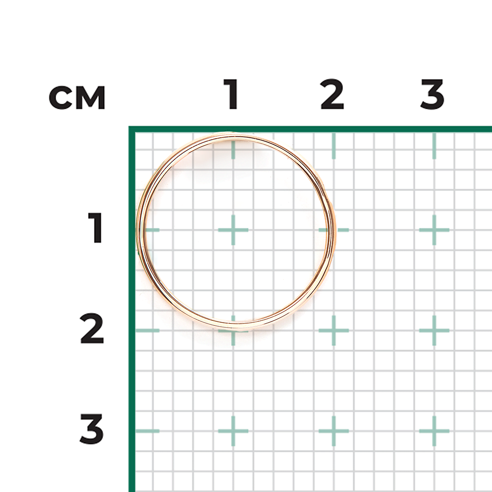 Кольцо из красного золота 01-5296-00-000-1110-48