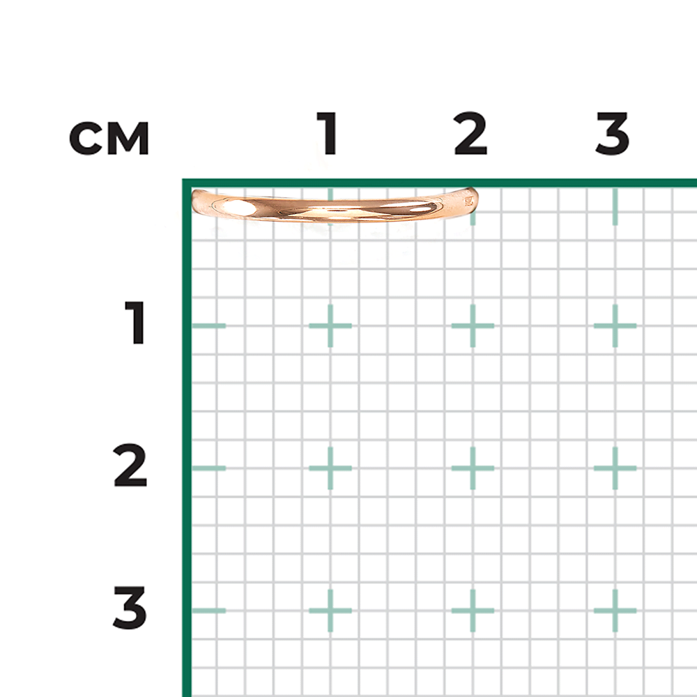 Кольцо из красного золота 01-5296-00-000-1110-48