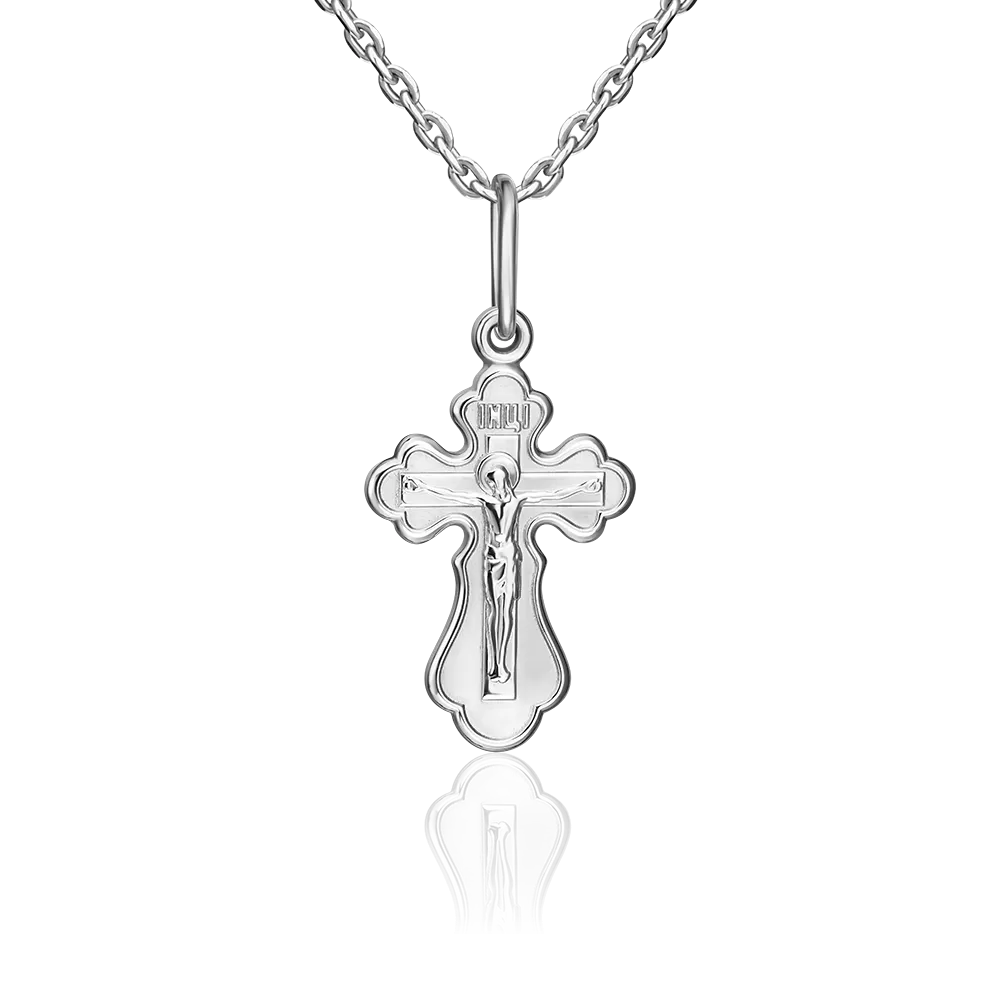 Православный крест из серебра 03-1634-00-000-0200