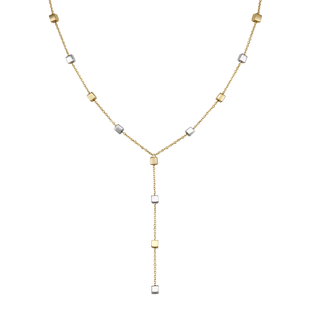 Колье из комбинированного золота 07-0223-00-000-1121-64