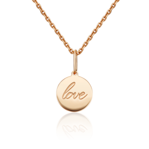 Подвеска «Любовь» из красного золота 03-3035-00-000-1110-01