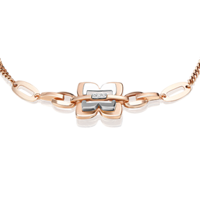 Браслет из комбинированного золота с бриллиантами 05-0737-00-101-1111