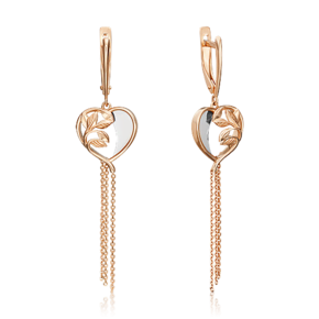 Серьги из комбинированного золота 02-4698-00-000-1111-59