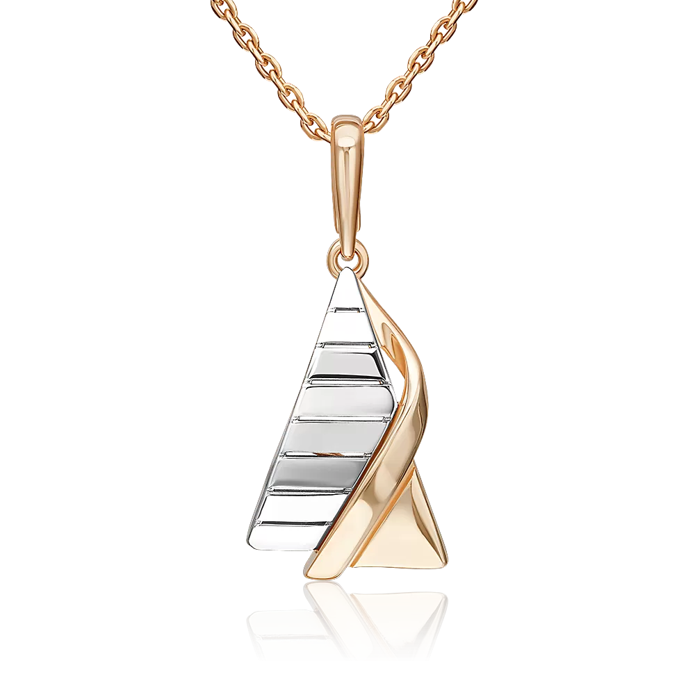 Подвеска из комбинированного золота 03-3538-00-000-1111