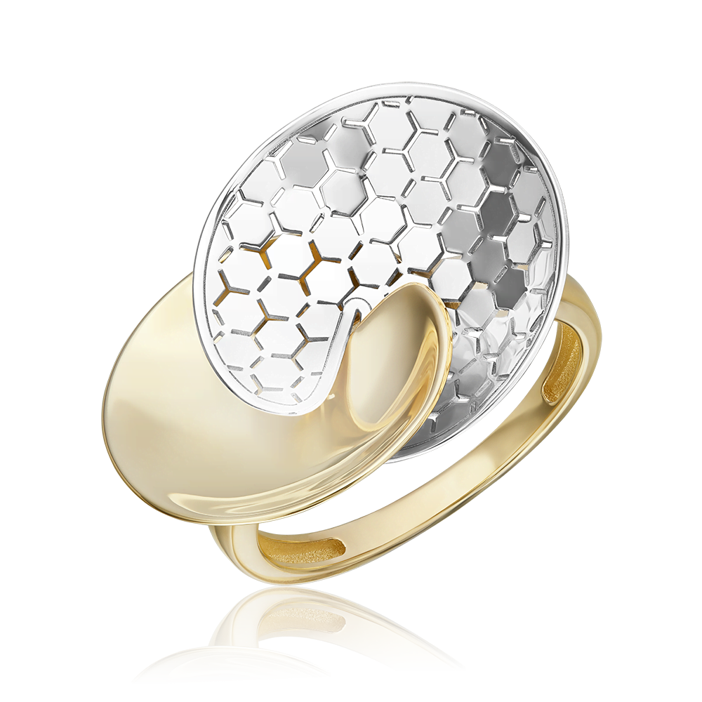 Кольцо из комбинированного золота 01-5767-00-000-1121