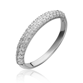 Кольцо из белого золота с бриллиантами 01-1479-00-101-1120-30