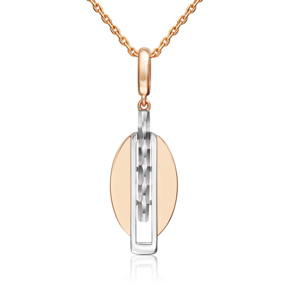 Подвеска из комбинированного золота 03-3386-00-000-1111