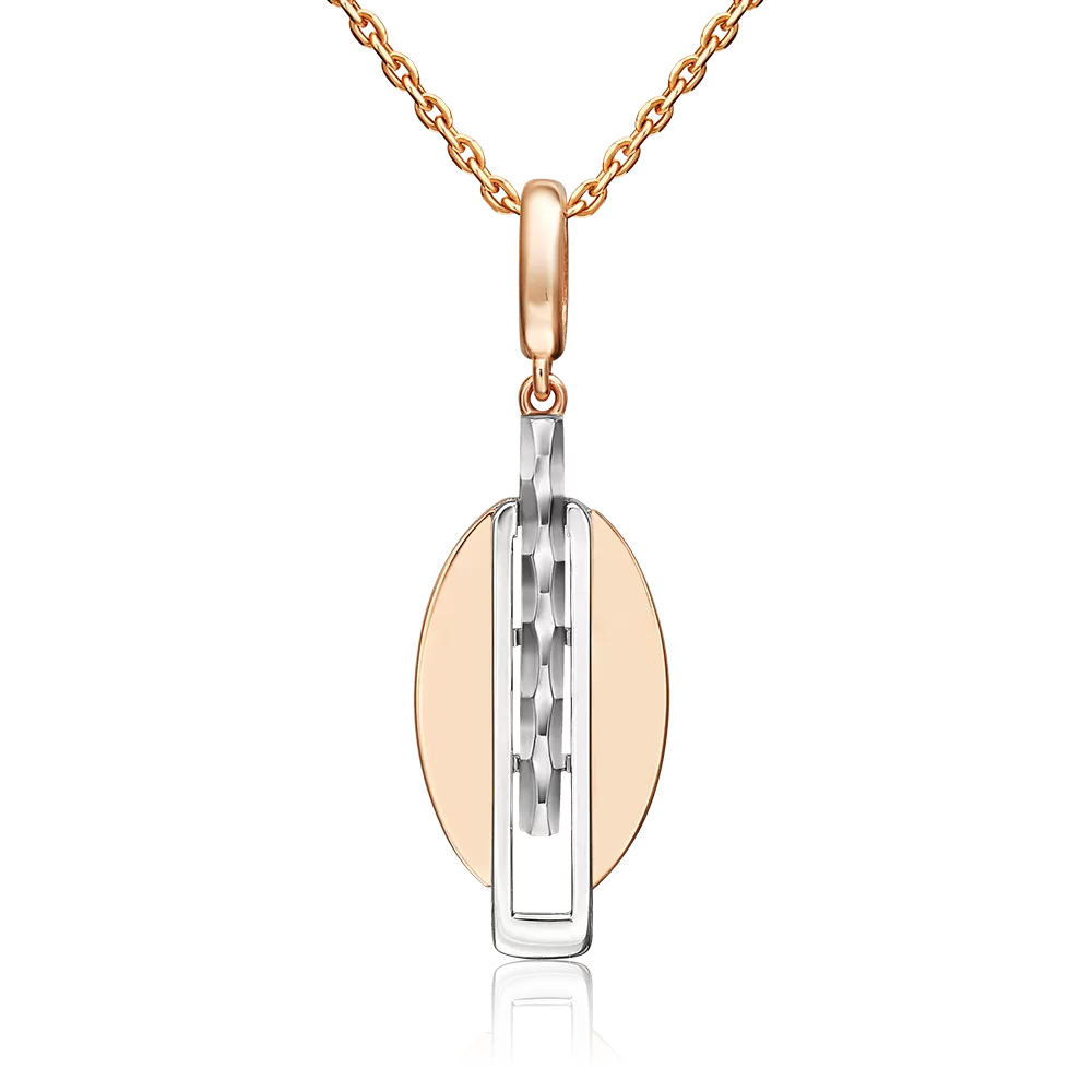 Подвеска из комбинированного золота 03-3386-00-000-1111