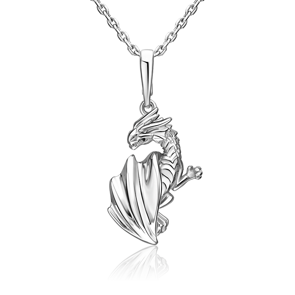 Подвеска «Дракон» из серебра 03-3514-00-000-0200