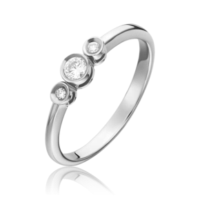 Кольцо из белого золота с бриллиантами 01-1497-00-101-1120-30