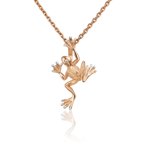 Подвеска «Лягушка» из красного золота 03-2957-00-000-1110