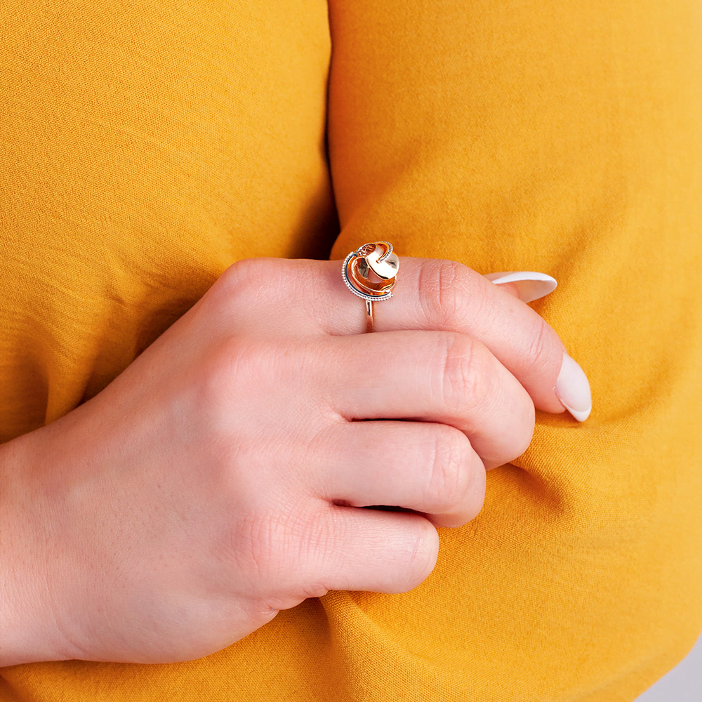 Кольцо из комбинированного золота 01-5175-00-000-1113-48