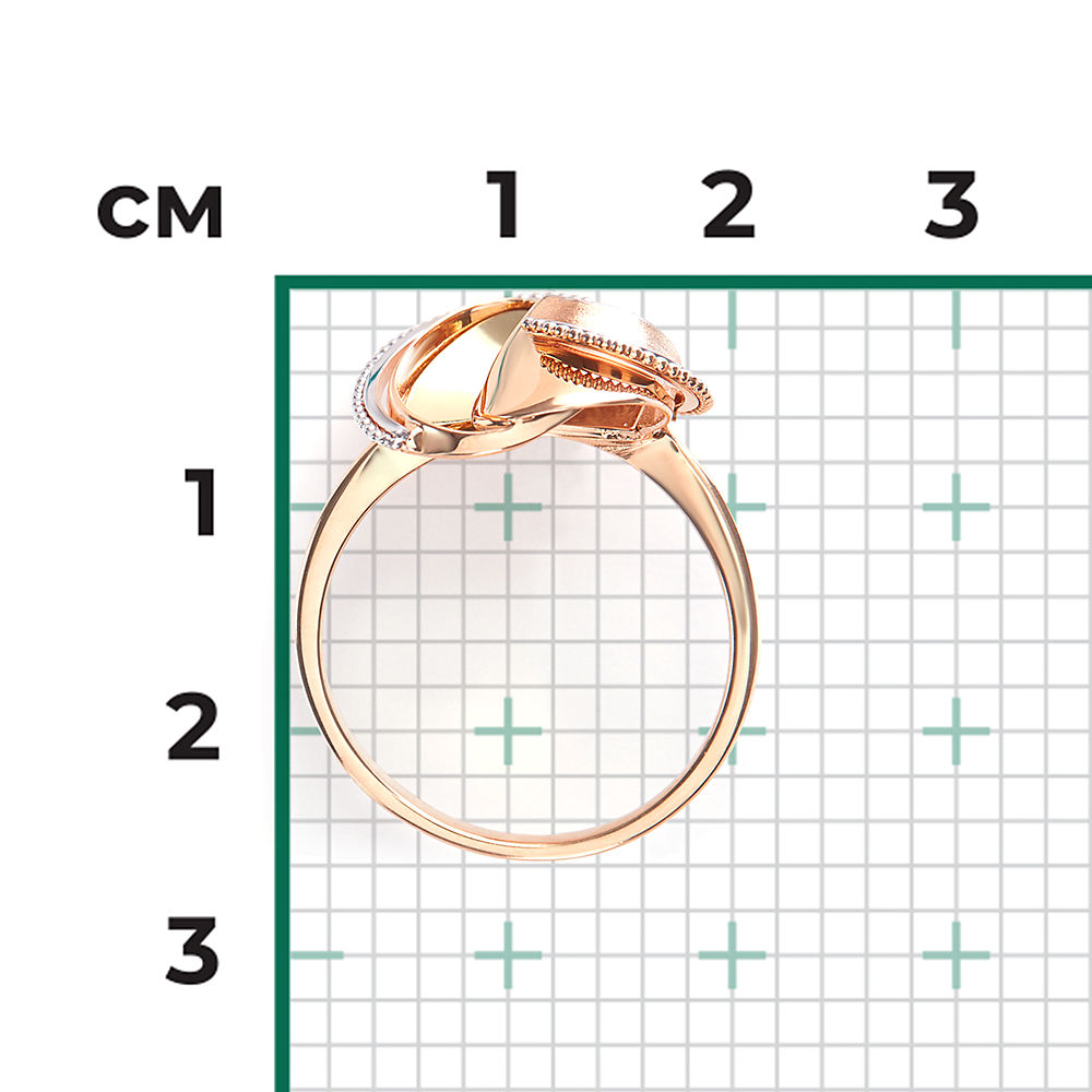 Кольцо из комбинированного золота 01-5175-00-000-1113-48