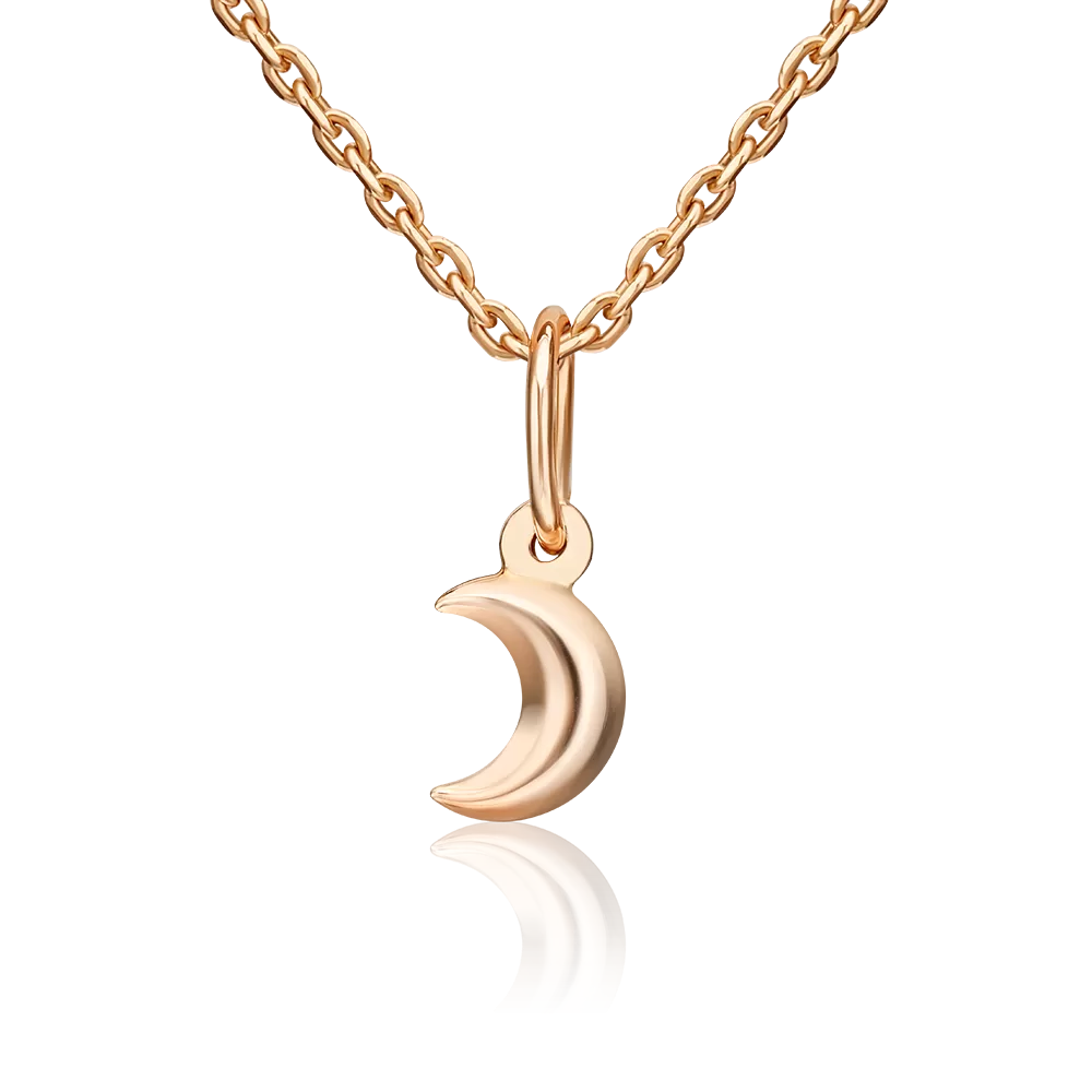 Подвеска «Месяц» из красного золота 03-2243-00-000-1110