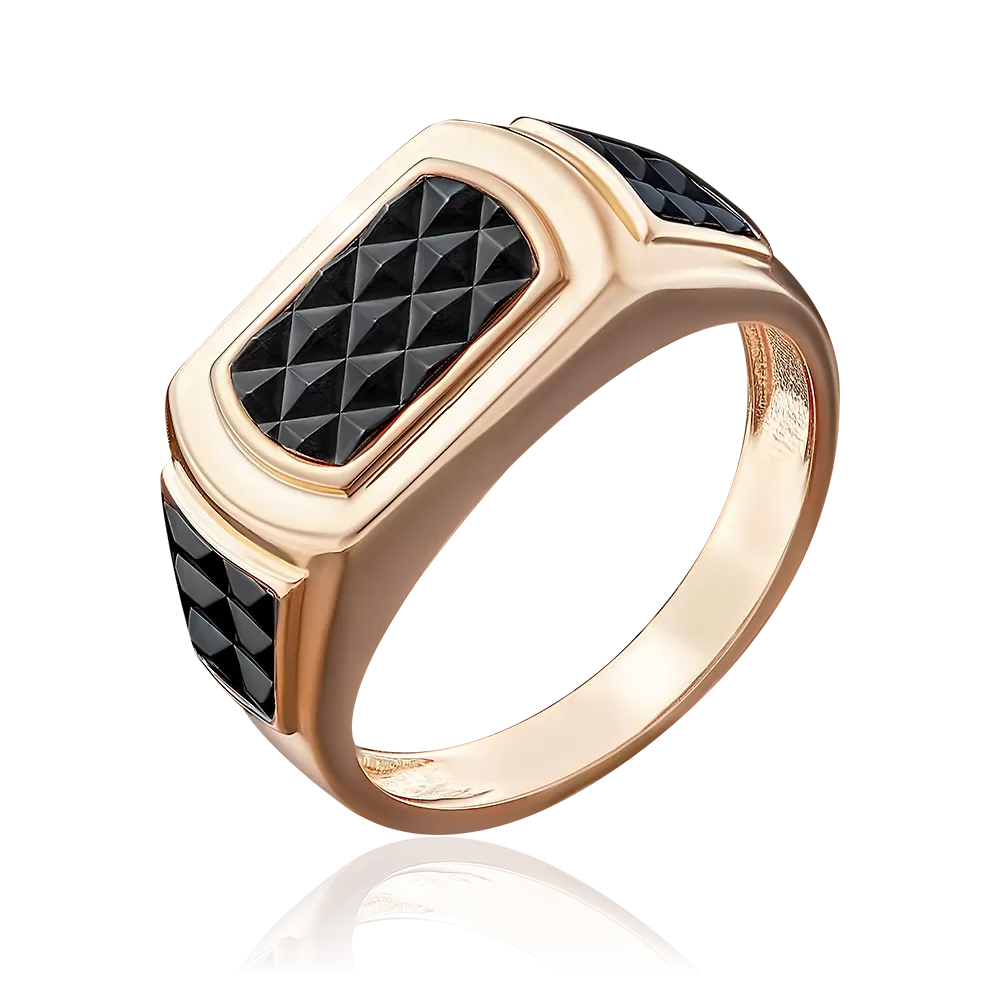 Печатка из комбинированного золота 01-4709-00-000-1111-22