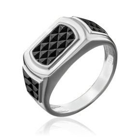 Печатка из белого золота 01-4709-00-000-1120-22