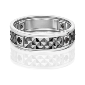 Кольцо из белого золота с фианитами 01-4711-00-402-1120-22