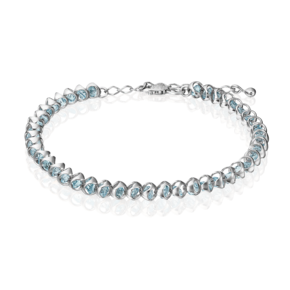 Браслет из белого золота с топазами 05-0628-00-201-1120-46