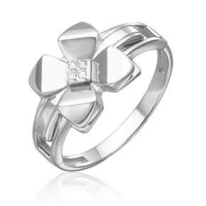 Кольцо из белого золота с бриллиантами 01-5602-00-101-1120