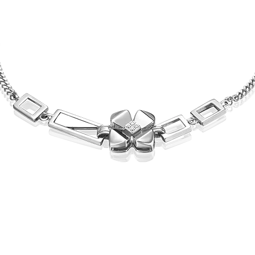 Браслет из белого золота с бриллиантами 05-0731-00-101-1120