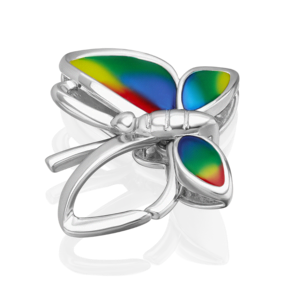 Соул «Бабочка» из серебра с эмалью 14-0011-00-000-0200