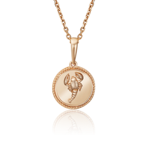 Подвеска «Знак зодиака Рак» из красного золота 03-3110-04-000-1110-66