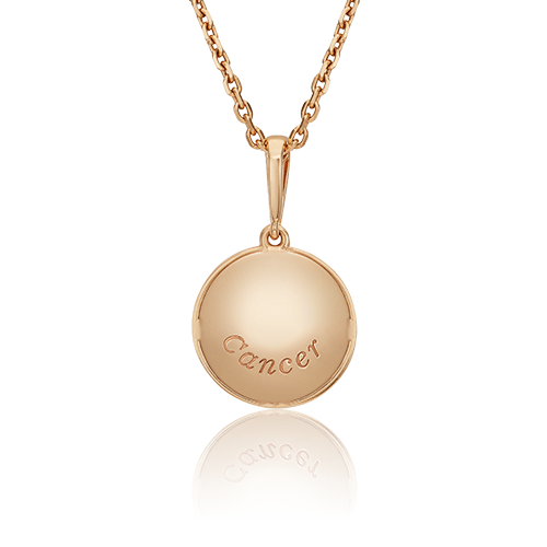 Подвеска «Знак зодиака Рак» из красного золота 03-3110-04-000-1110-66