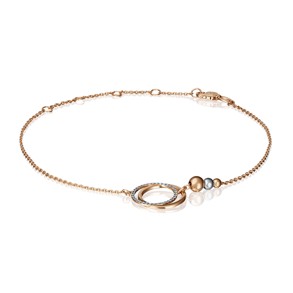 Браслет из комбинированного золота 05-0573-00-000-1111-04