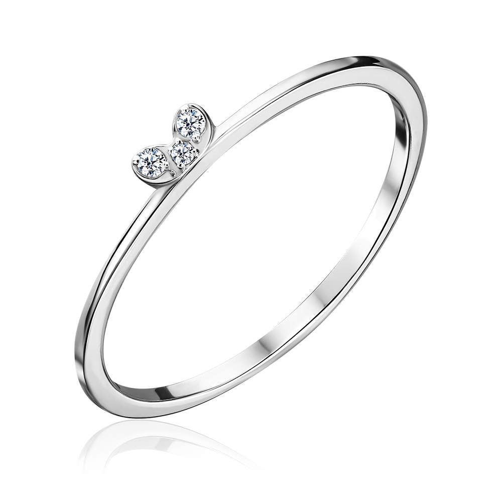 Кольцо из серебра с фианитами 01-4770-05-401-0200