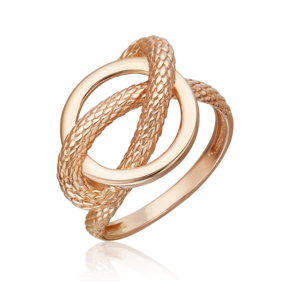 Кольцо «Секрет уверенности» из красного золота 01-5792-00-000-1110