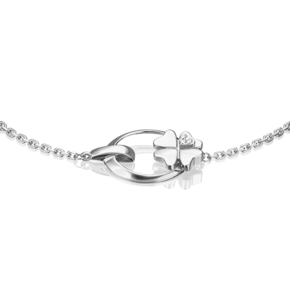 Браслет «Клевер. Незабываемые моменты» из белого золота с бриллиантами 05-0696-00-101-1120