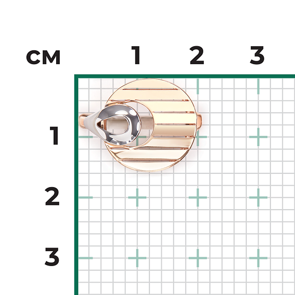 Кольцо из комбинированного золота 01-5813-00-000-1111