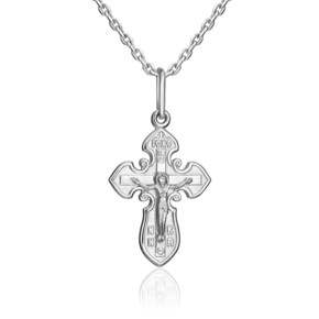 Православный крест из серебра 03-1700-00-000-0200