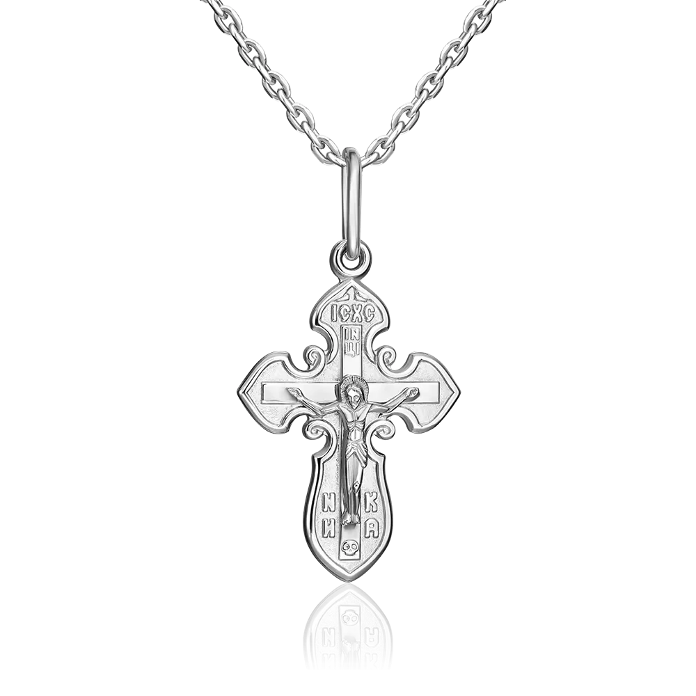 Православный крест из серебра 03-1700-00-000-0200